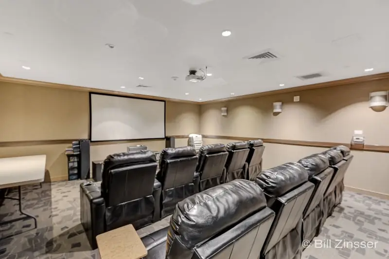 One Las Vegas Private Theater with stadium seating